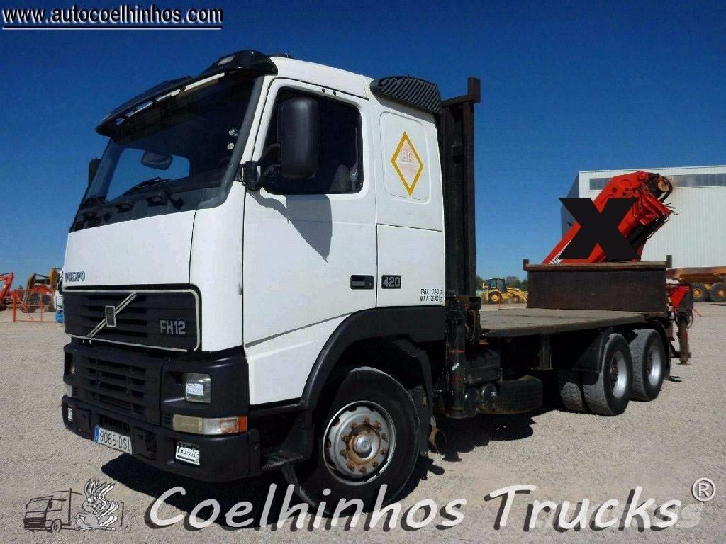 Volvo FH12 420 6x4 Вантажівки-платформи/бокове розвантаження