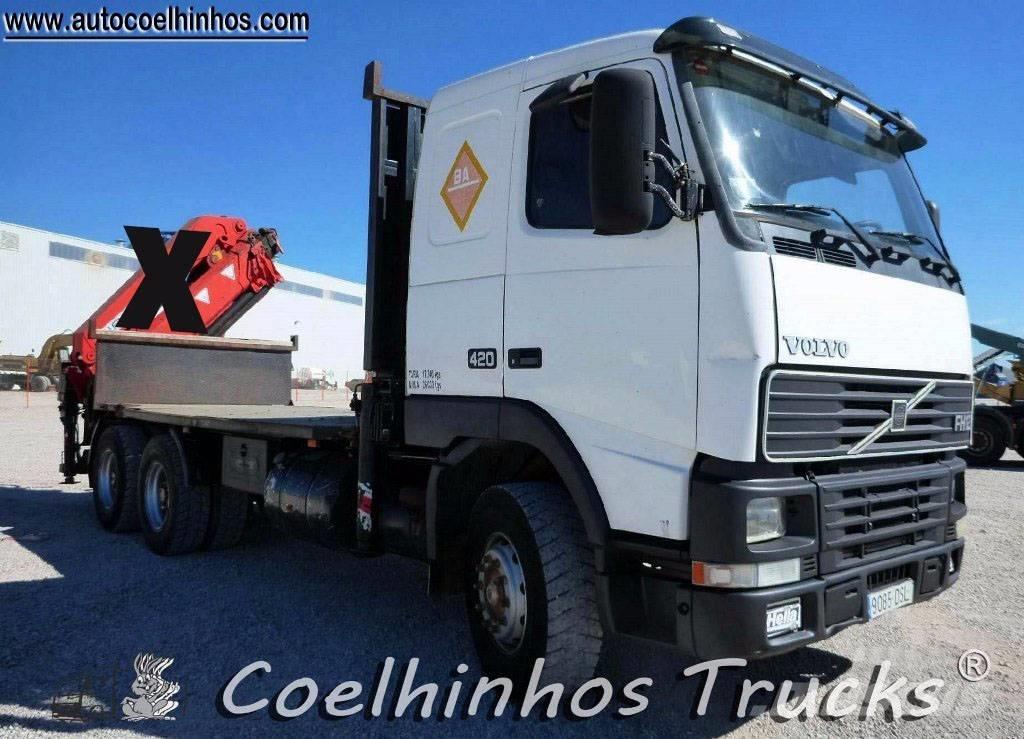 Volvo FH12 420 6x4 Вантажівки-платформи/бокове розвантаження