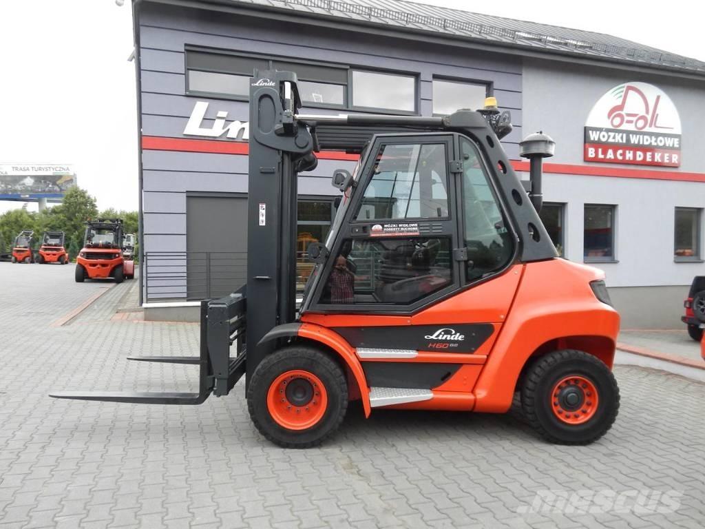 Linde H60D-03 Дизельні навантажувачі