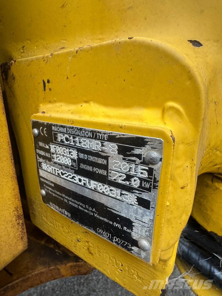 Komatsu PC 118 MR-8 Гусеничні екскаватори