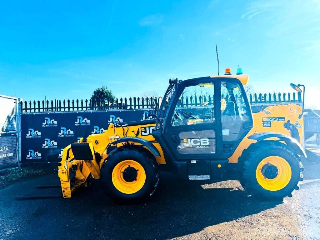 JCB 533-105 Телескопічні навантажувачі