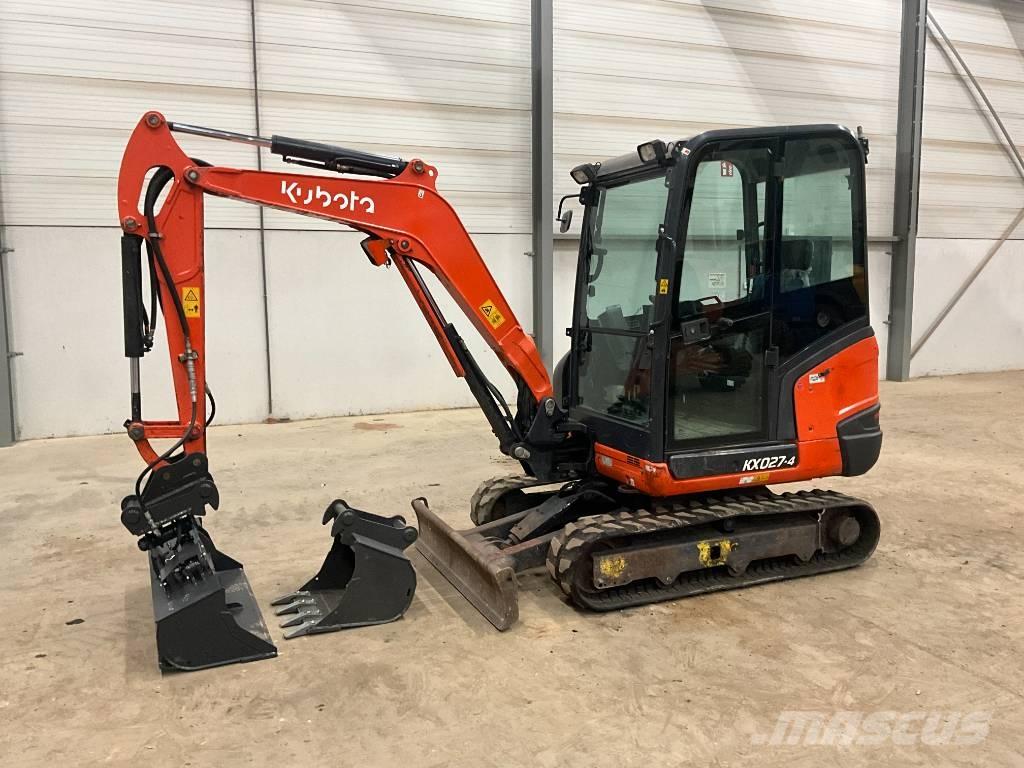 Kubota KX 027-4 Міні-екскаватори < 7т
