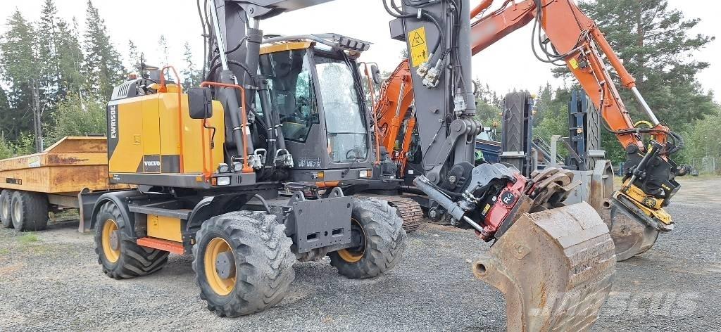 Volvo EWR 150 E Колісні екскаватори