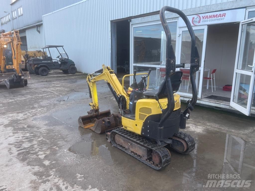 Yanmar SV08 (AJ088) Міні-екскаватори < 7т