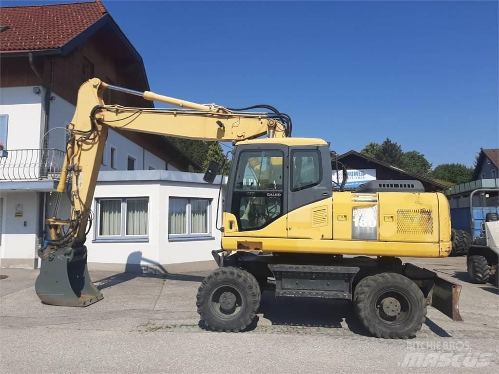 Komatsu PW180-7 Колісні екскаватори
