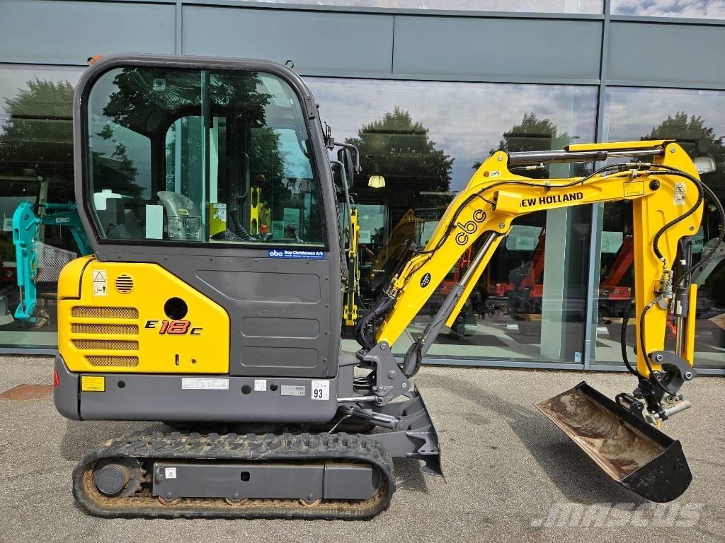 New Holland e18c Міні-екскаватори < 7т