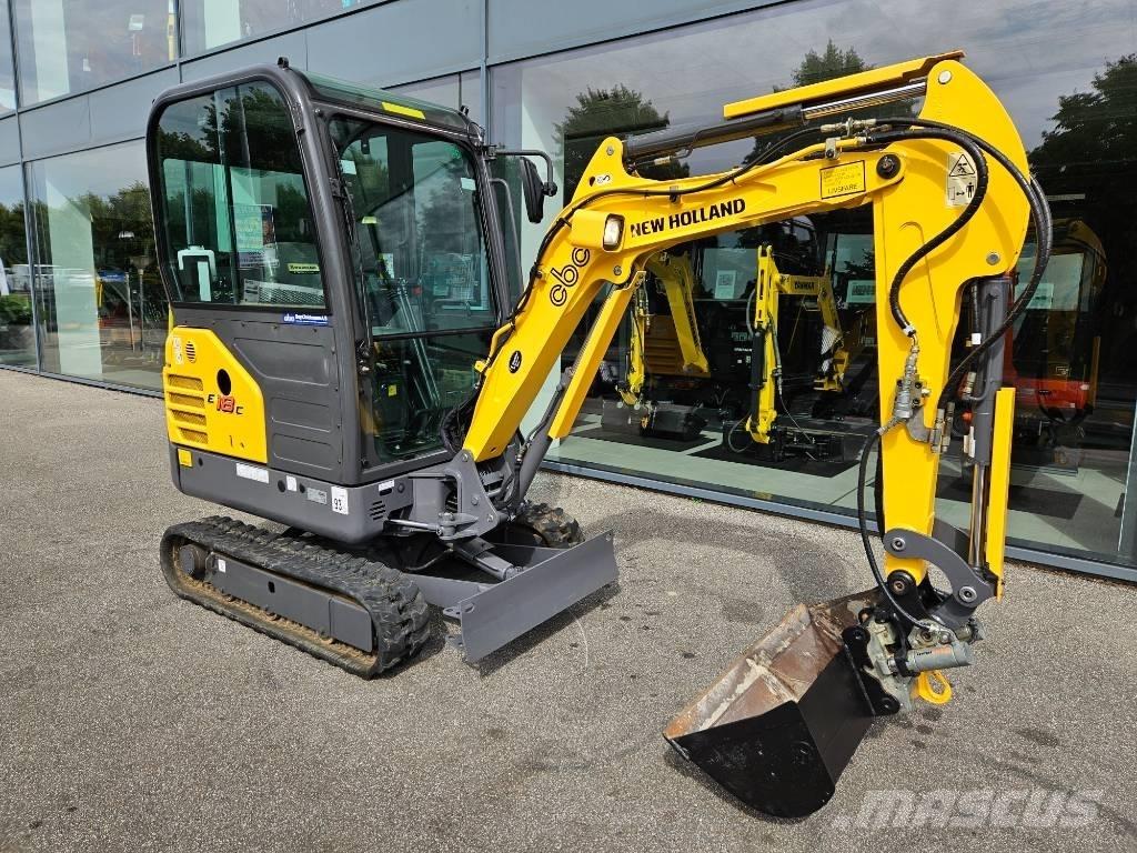 New Holland e18c Міні-екскаватори < 7т