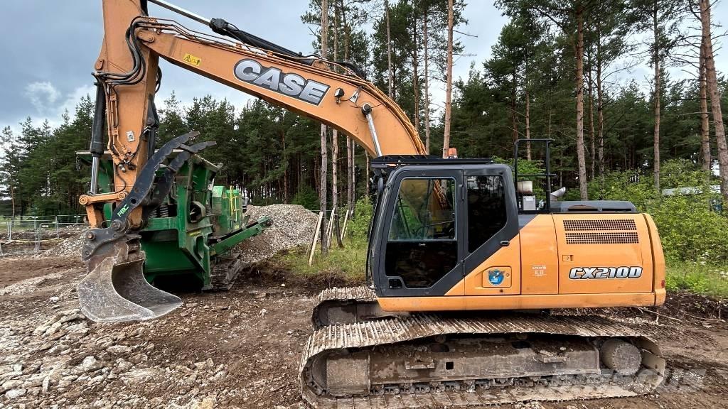 CASE CX 210 D Гусеничні екскаватори