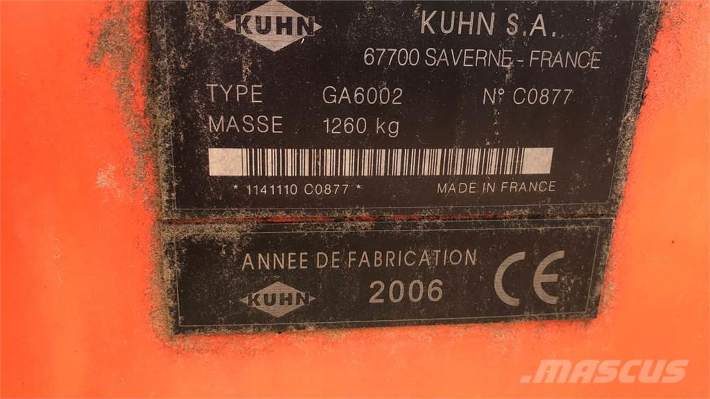 Kuhn GA 6002 Рядкові жатки