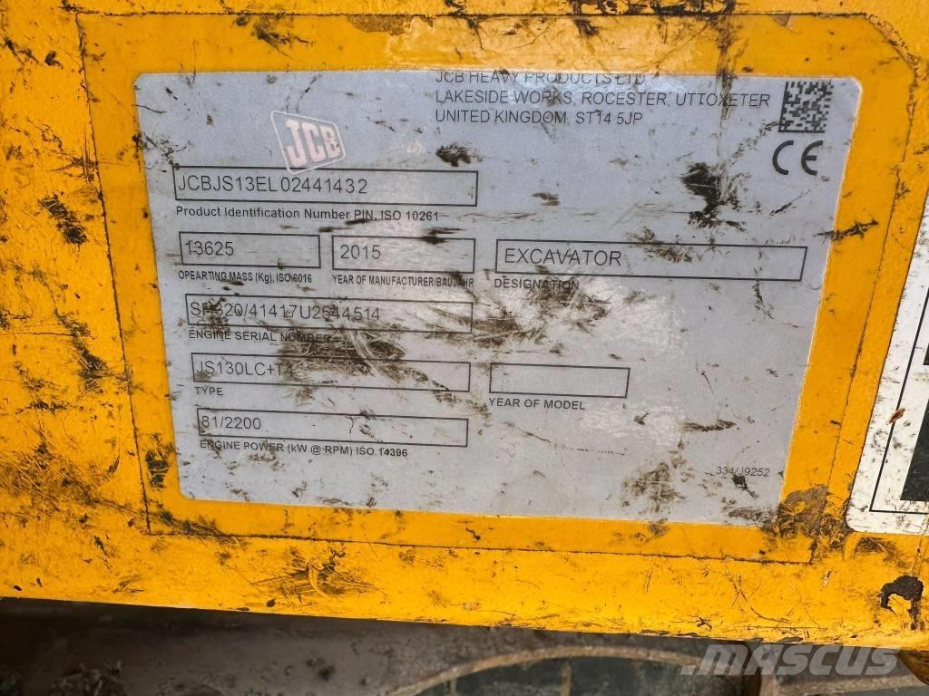 JCB JS 130 LC Гусеничні екскаватори
