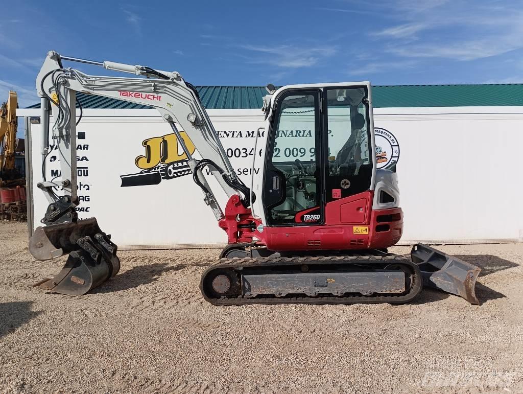 Takeuchi TB 260 Міні-екскаватори < 7т