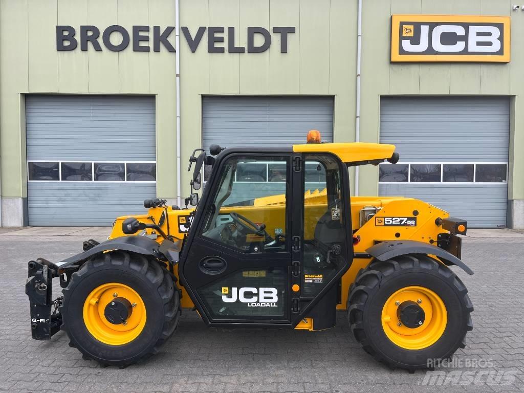 JCB 527-58 Agri Plus Телескопічний навантажувач
