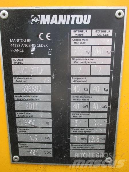 Manitou 170AETJ Колінчаті підйомники