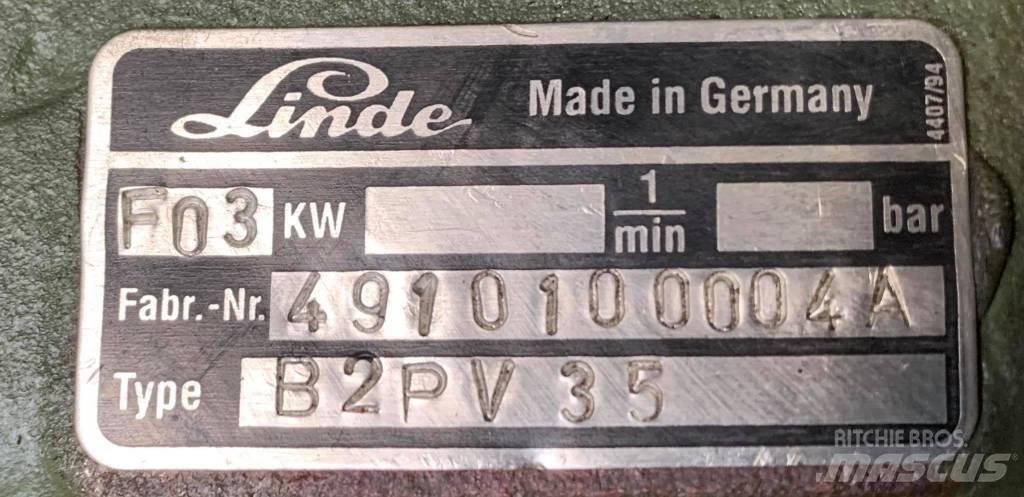 Linde B2PV 35 Гідравліка