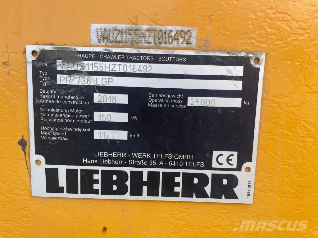 Liebherr PR 736 LGP Гусеничні бульдозери
