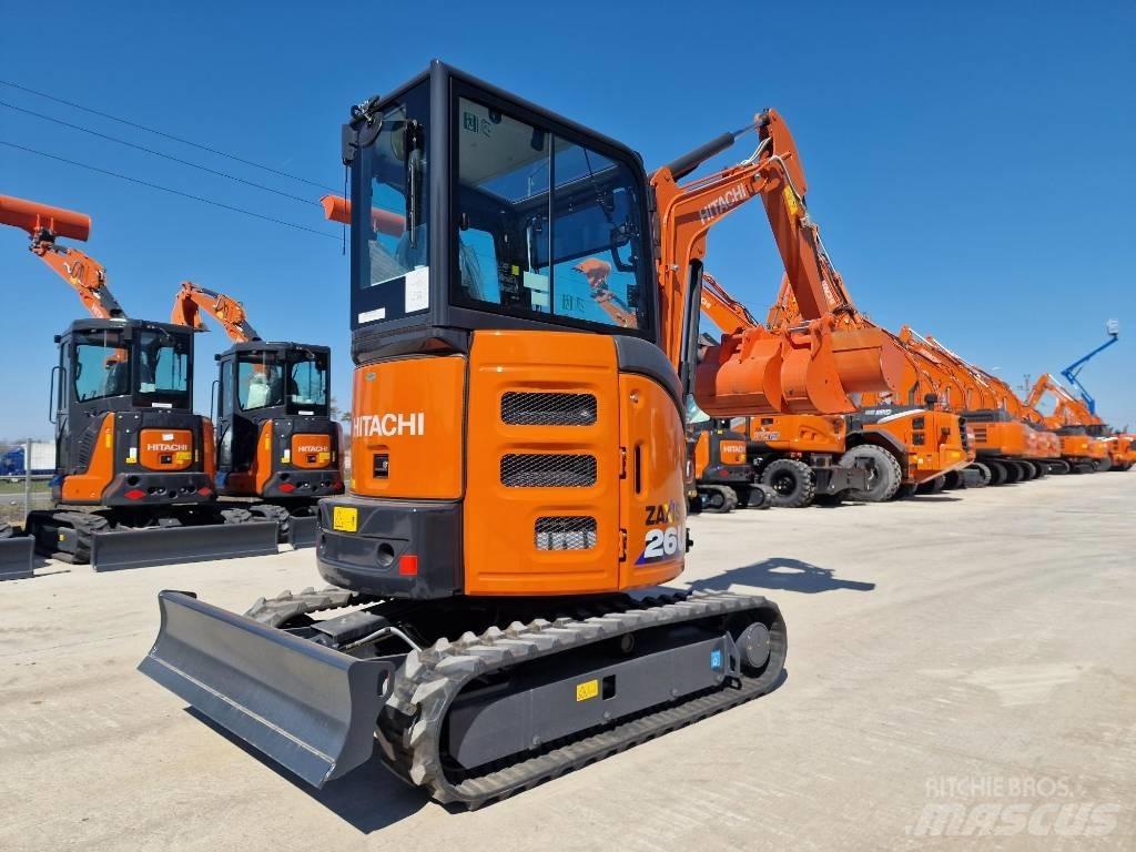 Hitachi ZX 26 U-6 Міні-екскаватори < 7т