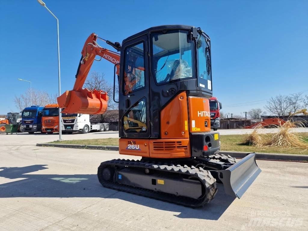 Hitachi ZX 26 U-6 Міні-екскаватори < 7т