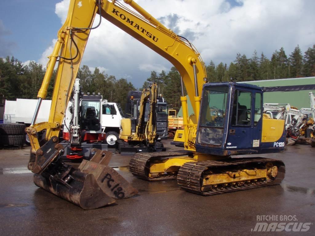 Komatsu PC120-5 Гусеничні екскаватори