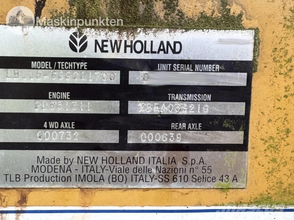 New Holland LB 115 Екскаватори-навантажувачі