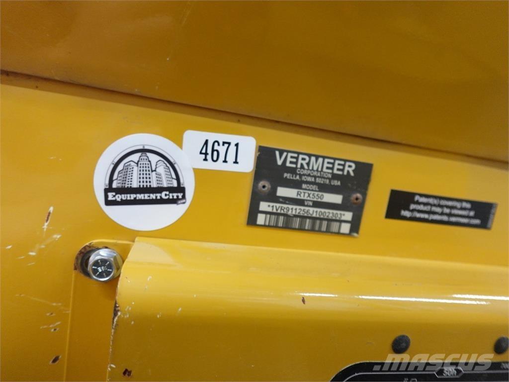 Vermeer RTX550 Канавокопачі