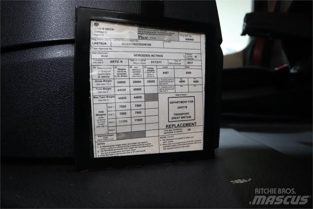 Mercedes-Benz ACTROS 2543 Тягачі