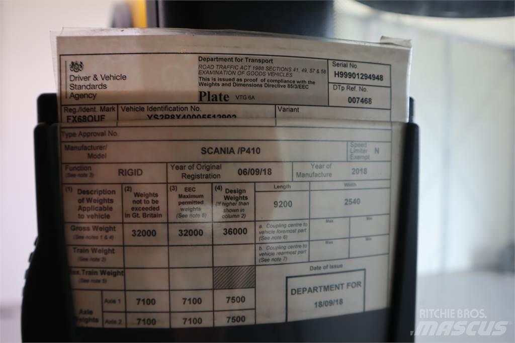 Scania P410 Самоскиди