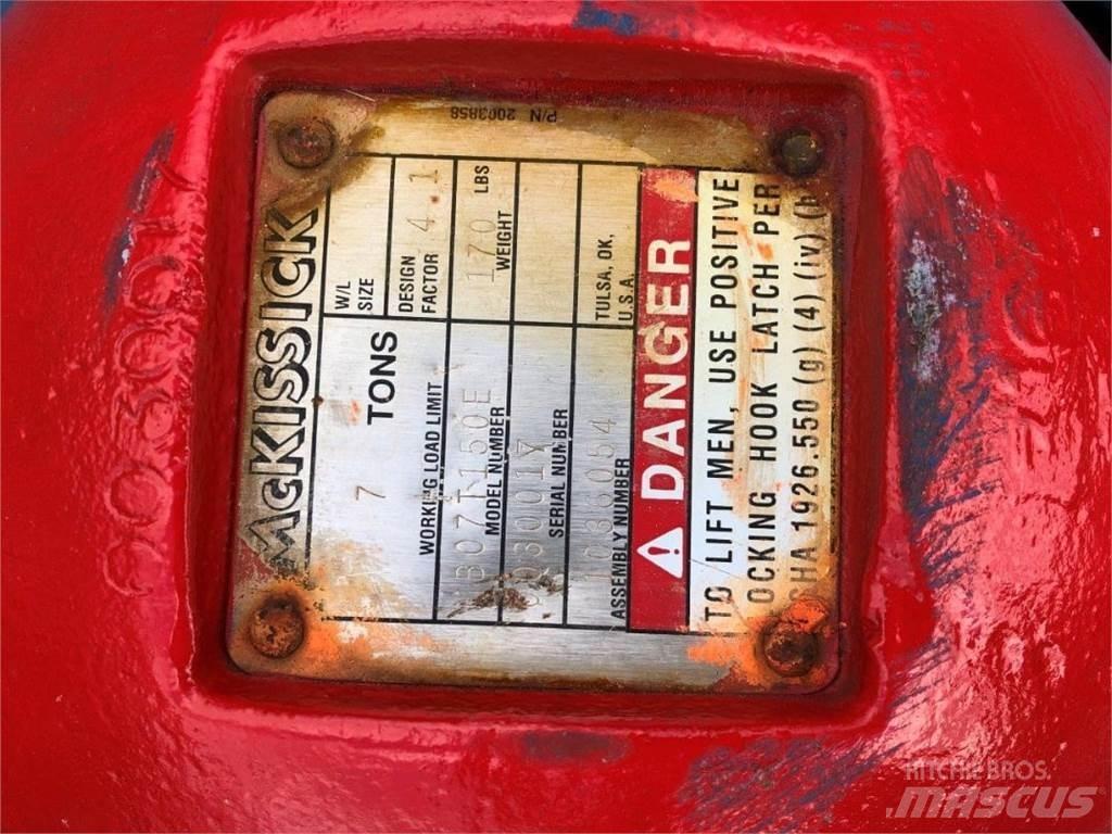  McKissick Запчастини для кранів