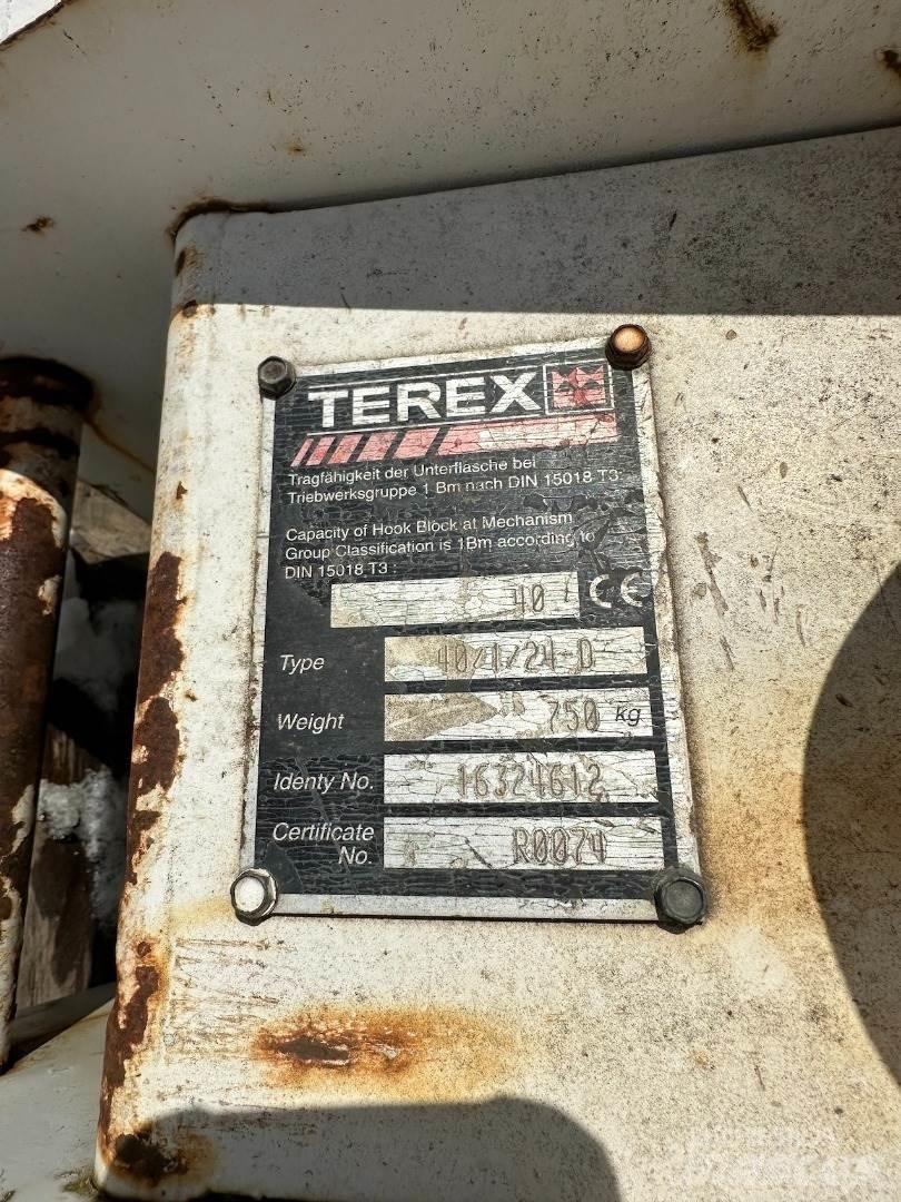 Terex 16324612 Запчастини для кранів