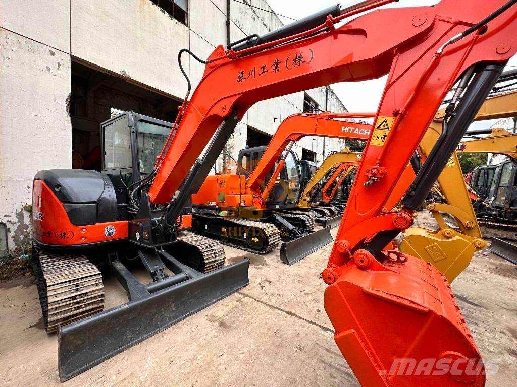 Hitachi ZX 68USR-5A Міні-екскаватори < 7т