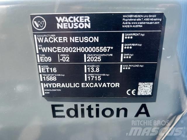 Wacker Neuson ET 16 Гусеничні екскаватори
