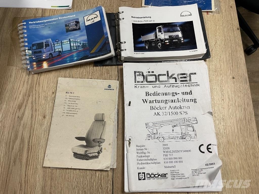 Böcker AK 32/1500 автокрани