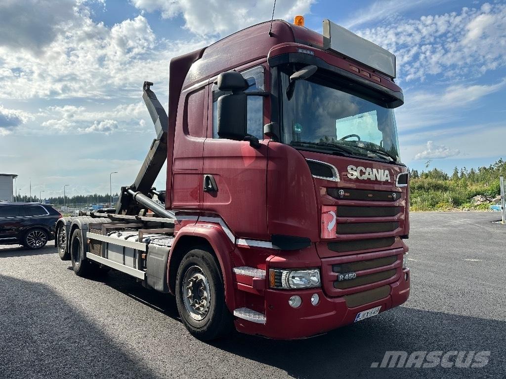 Scania R450 6x2*4 Вантажівки з гаковим підйомом