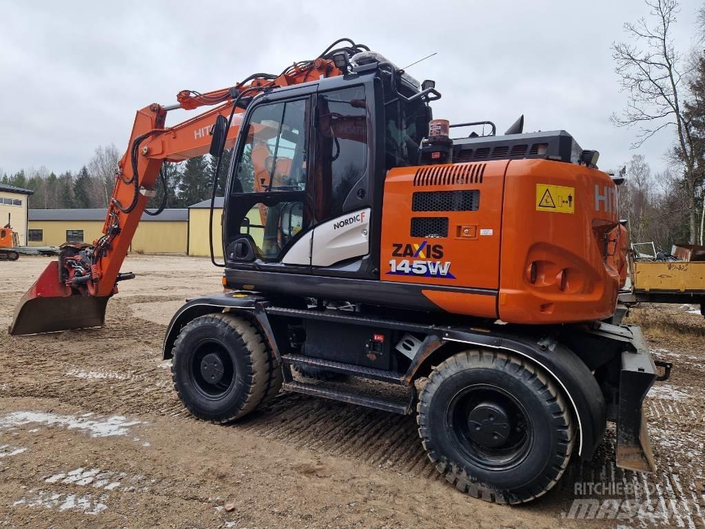 Hitachi ZX 145 W-6 Колісні екскаватори