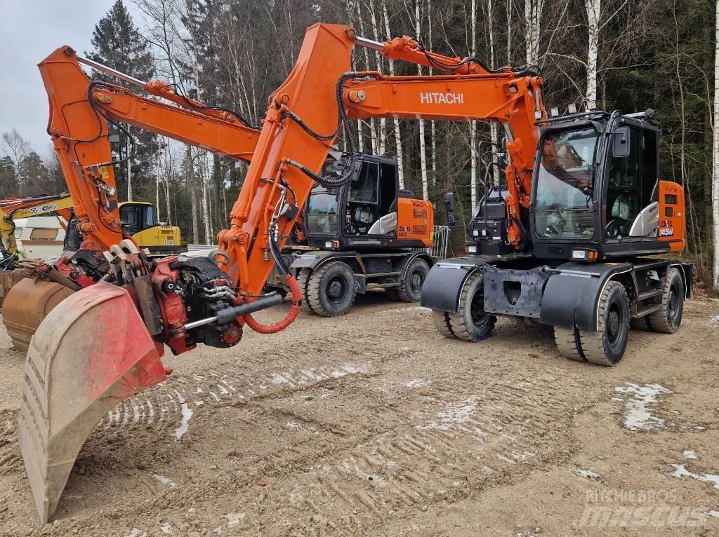 Hitachi ZX 145 W-6 Колісні екскаватори