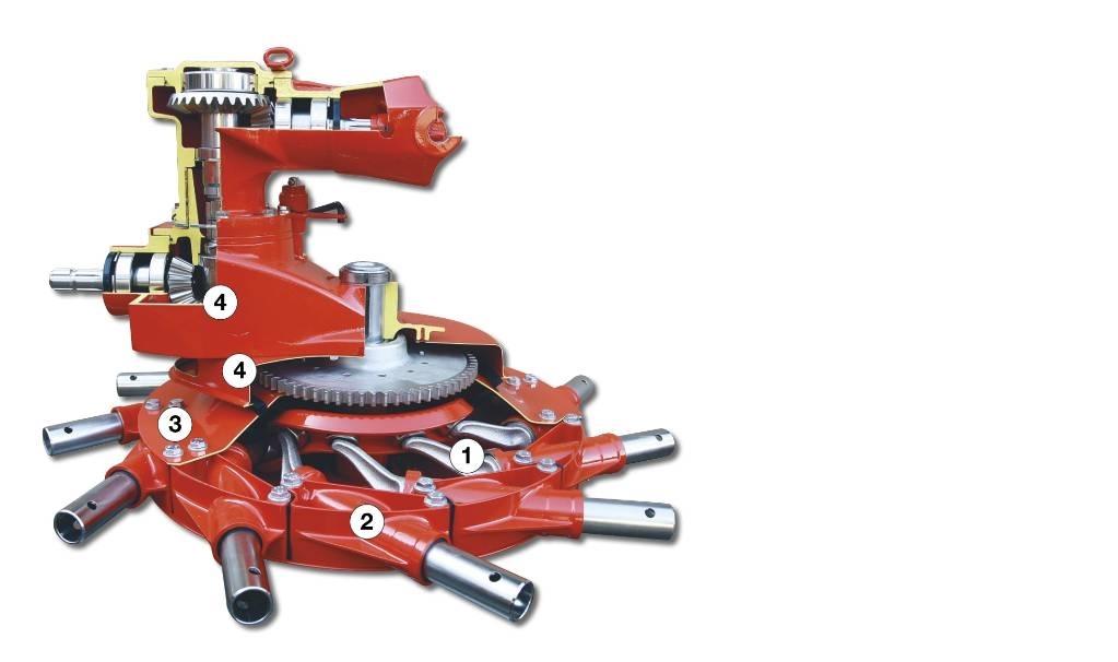 Kuhn GA 8731 Граблі і сінозворушувачі