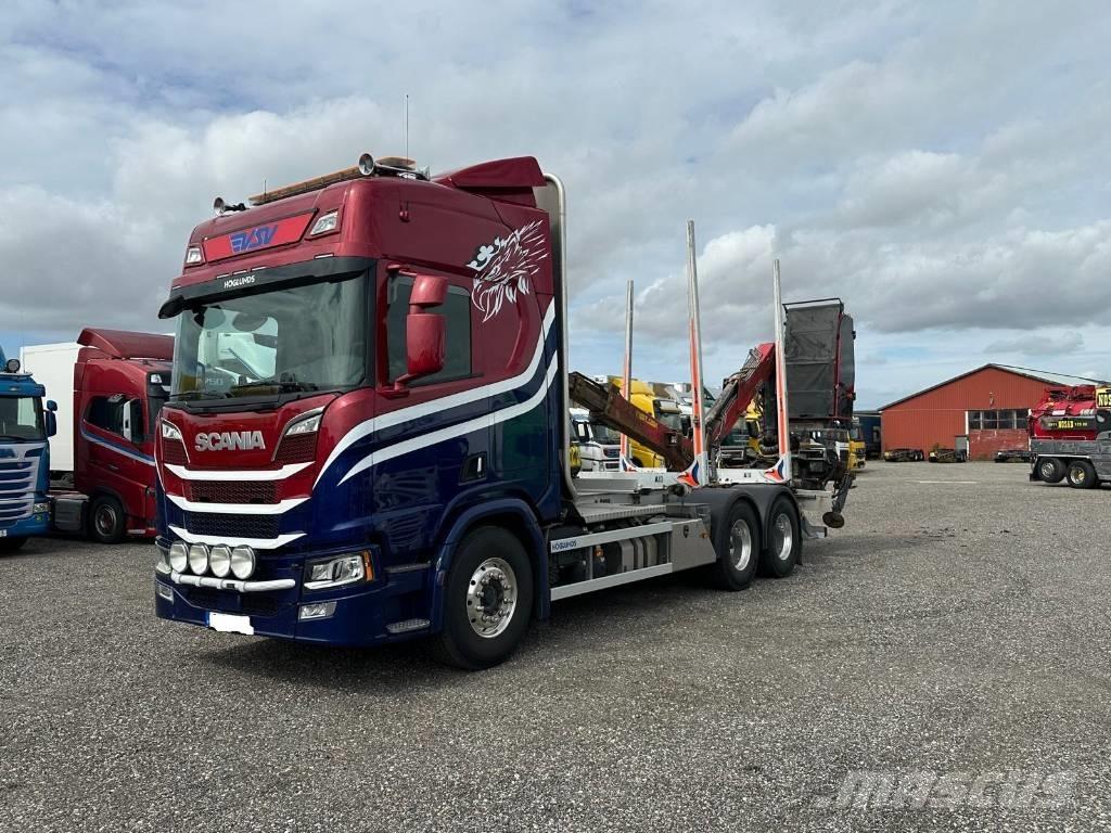 Scania R650B 6X4 NB Лісовози