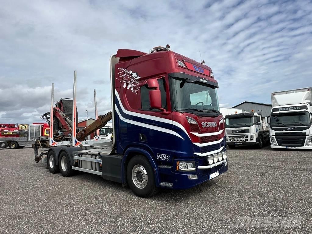 Scania R650B 6X4 NB Лісовози