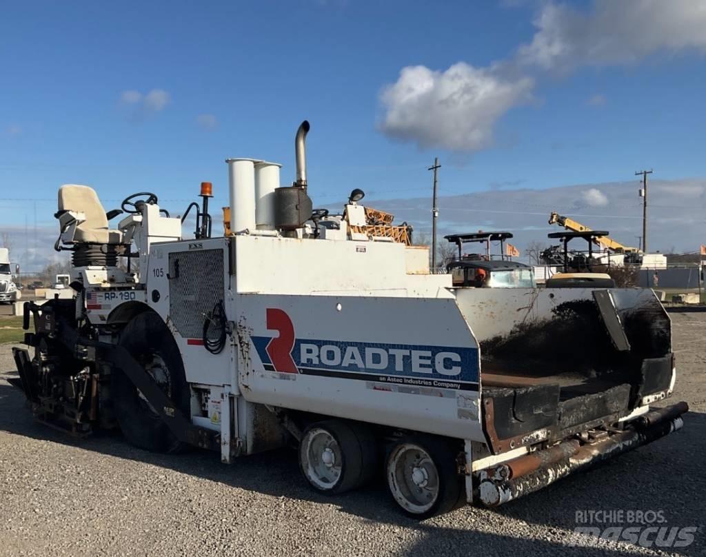 Roadtec RP190 Асфальтовкладачі