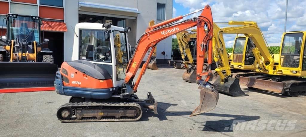 Kubota KX 71-3 Міні-екскаватори < 7т