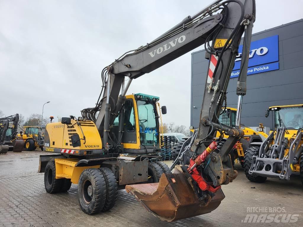 Volvo EW160B Колісні екскаватори