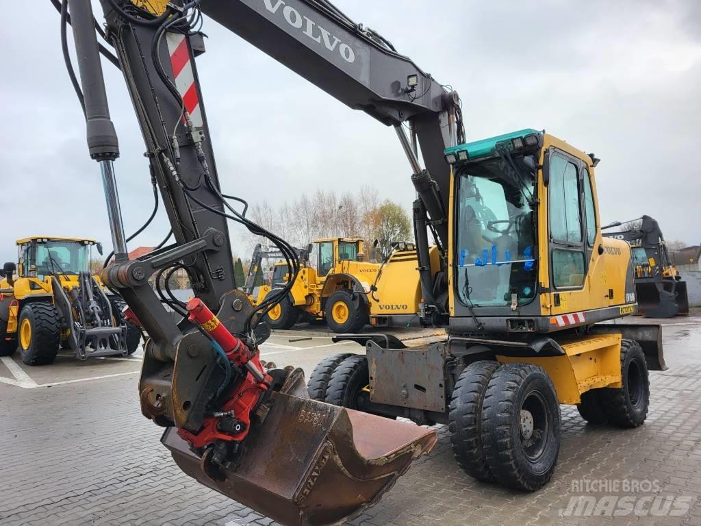 Volvo EW160B Колісні екскаватори