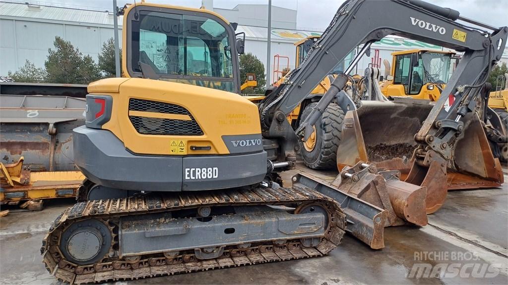 Volvo ECR 88 D Міні-екскаватори < 7т