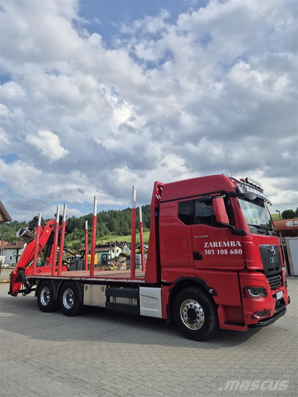MAN TGX 26.580 Лісовози