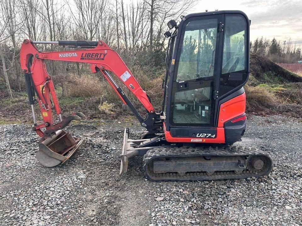 Kubota U 27 Міні-екскаватори < 7т