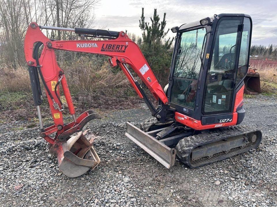 Kubota U 27 Міні-екскаватори < 7т
