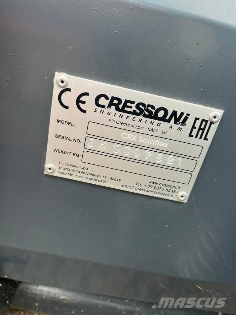 Cressoni CRX 660 Жатки