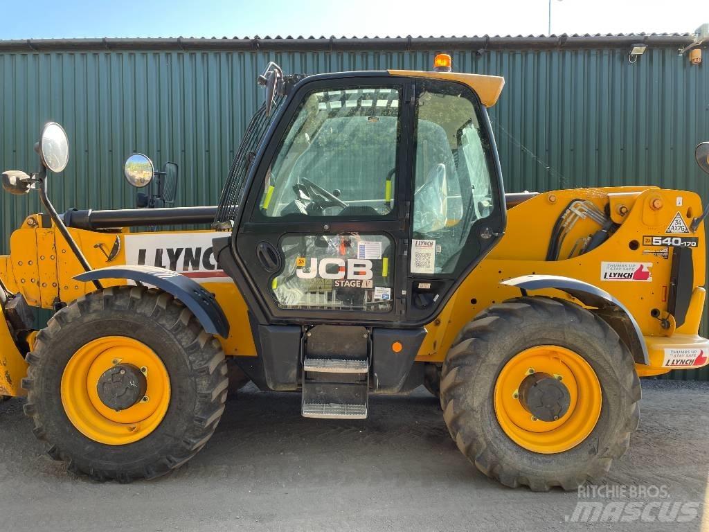 JCB 540-170 Телескопічні навантажувачі