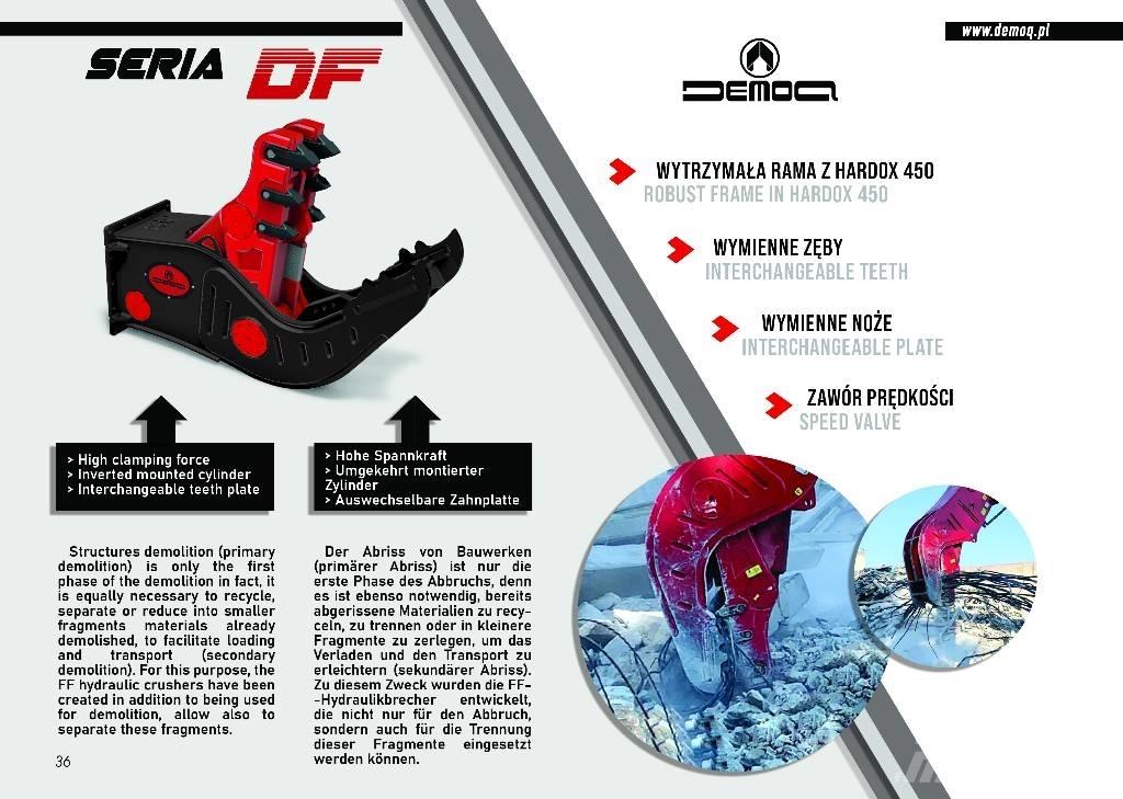  DEMOQ DF22 Будівельні роздрібнювачі