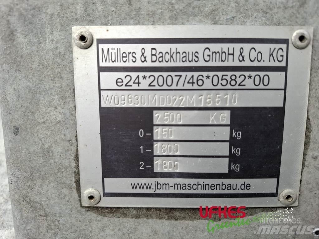 JBM 630 MDX Подрібнювачі деревини
