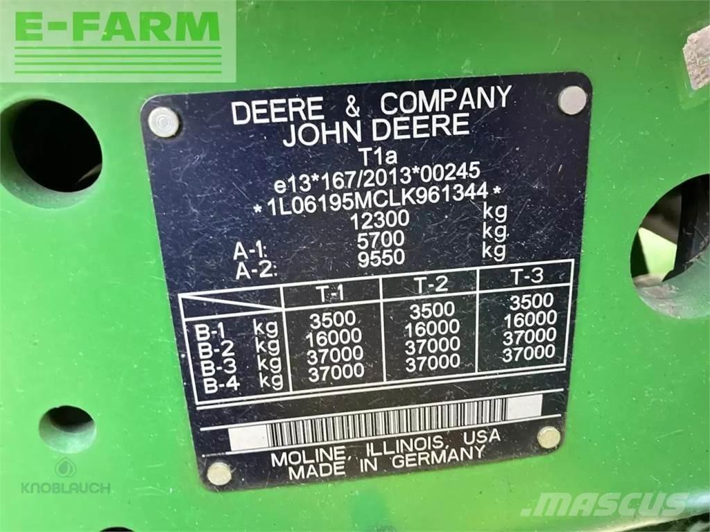 John Deere 6195m Трактори